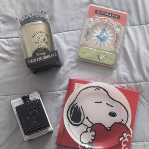 Japan Snoopy Peanuts Lot NWT
